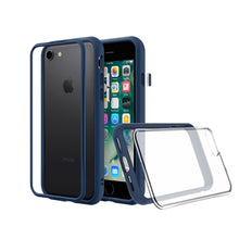 Load image into Gallery viewer, RhinoShield Mod NX Bumper Case &amp; Clear Backplate iPhone 8 / 7 / SE 2020 - Royal Blue 7