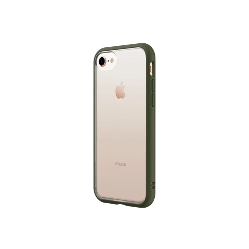 RhinoShield Mod NX Bumper Case & Clear Backplate iPhone 8 / 7 / SE 2020 - Camo Green 6
