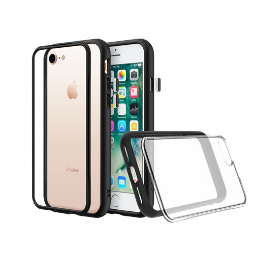 RhinoShield Mod NX Bumper Case & Clear Backplate iPhone 8 / 7 / SE 2020 - Black 8
