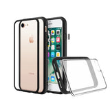 RhinoShield Mod NX Bumper Case & Clear Backplate iPhone 8 / 7 / SE 2020 - Black