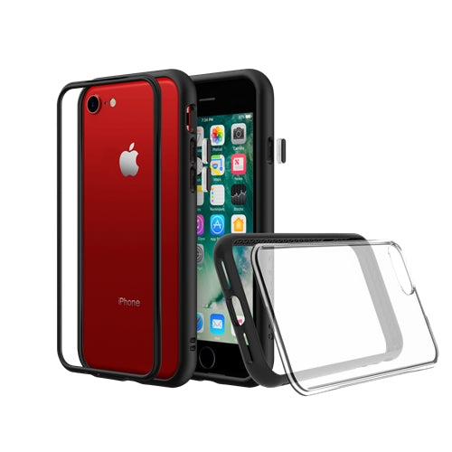 RhinoShield Mod NX Bumper Case & Clear Backplate iPhone 8 / 7 / SE 2020 - Camo Green 3
