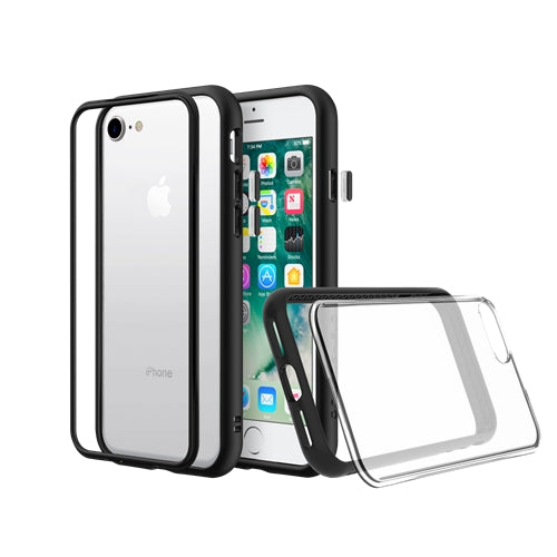 RhinoShield Mod NX Bumper Case & Clear Backplate iPhone 8 / 7 / SE 2020 - Black 2