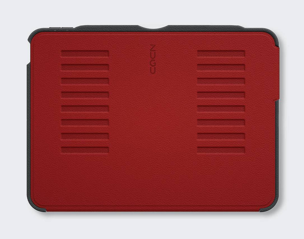 Zugu iPad Folio Case Magnetic Stand iPad Air 5th & 4th 10.9 inch - Red