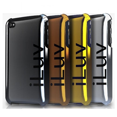 iLuv Sentinel Metallic Case Apple iPhone 4 / 4S Titanium 2