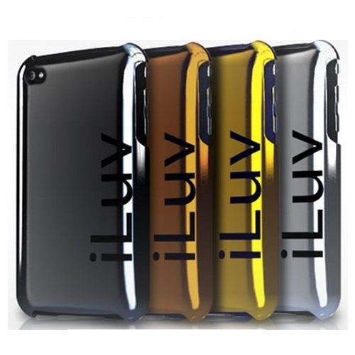 iLuv Sentinel Metallic Case Apple iPhone 4 / 4S Titanium 2