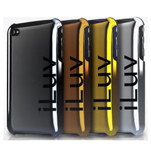 Load image into Gallery viewer, iLuv Sentinel Metallic Case Apple iPhone 4 / 4S Titanium 2