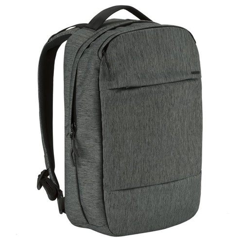 Incase City Compact Laptop Backpack - Heather Black Grey 1