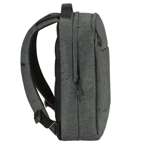Incase City Compact Laptop Backpack - Heather Black Grey 4