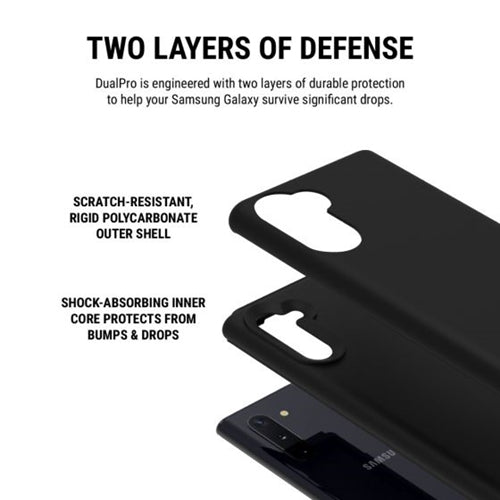 Incipio Dual Pro Samsung Galaxy Note10 / Note10 5G Black 3