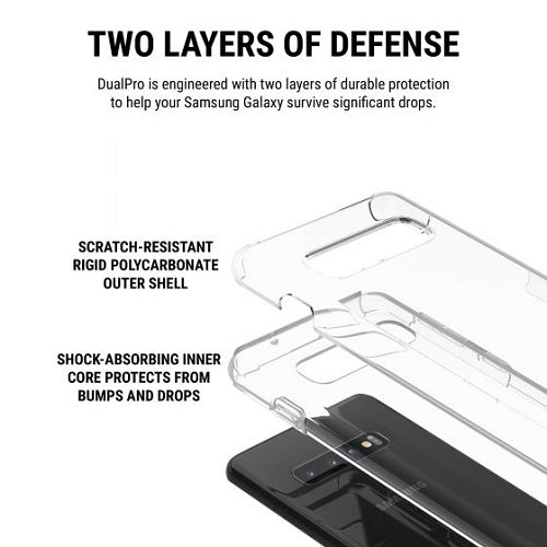 Incipio DualPro Case for Samsung Galaxy S10 - Clear / Clear 6