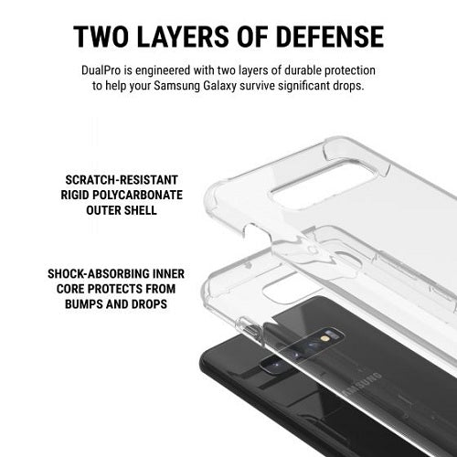 Incipio DualPro Case for Samsung Galaxy S10+ - Clear / Clear 7