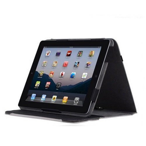 GENUINE Incipio Premium Kickstand Case with Stylus New Apple iPad 3 Black Nylon 1