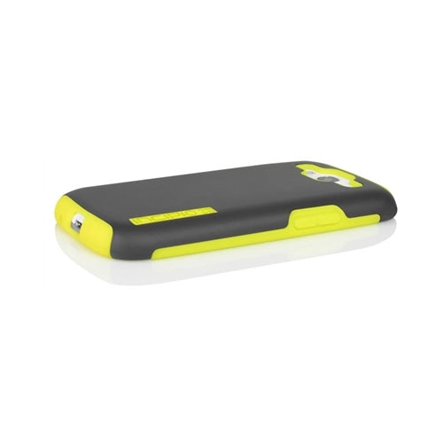 GENUINE Incipio Silicrylic Case for Samsung Galaxy S3 III i9300 Gray Yellow 3
