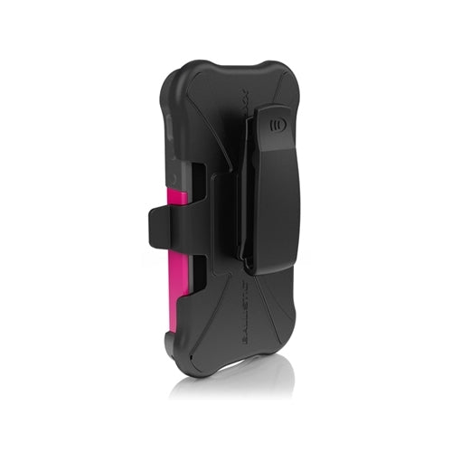 Ballistic SG Maxx Tough iPhone 5 Case with Belt Clip - Charcoal / Pink 6