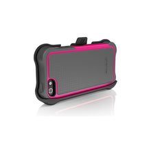 Load image into Gallery viewer, Ballistic SG Maxx Tough iPhone 5 Case with Belt Clip - Charcoal / Pink 5