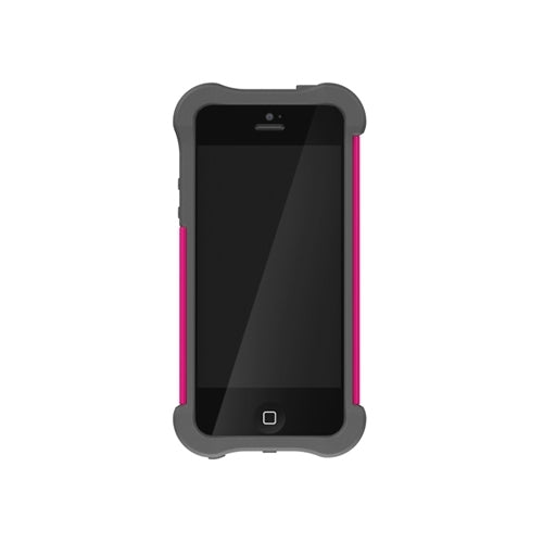 Ballistic SG Maxx Tough iPhone 5 Case with Belt Clip - Charcoal / Pink 4
