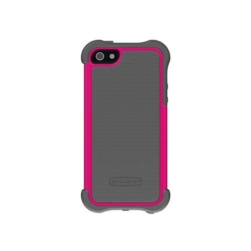 Ballistic SG Maxx Tough iPhone 5 Case with Belt Clip - Charcoal / Pink 7