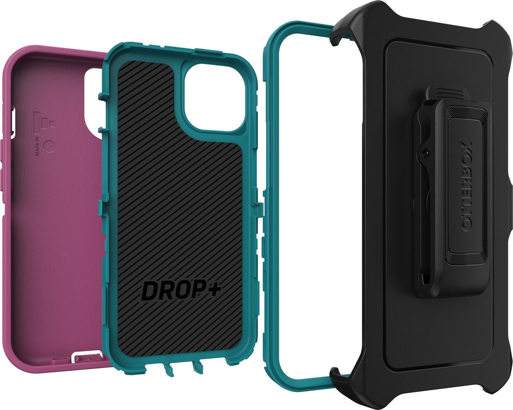 Otterbox Defender Tough Case iPhone 14 Pro Max 6.7 inch Pink