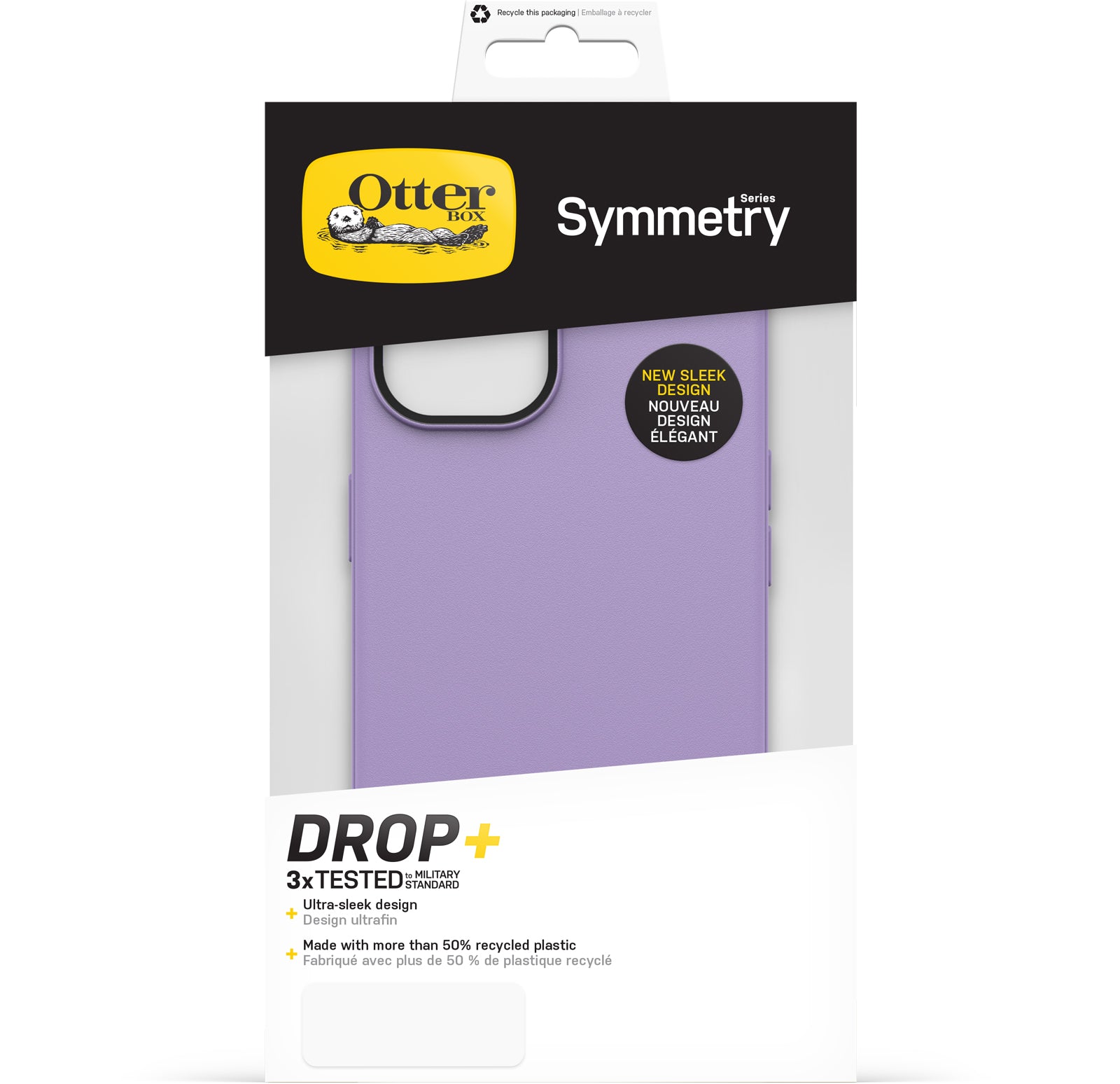 Otterbox Symmetry Case iPhone 14 Plus / 15 Plus 6.7 inch Lilac