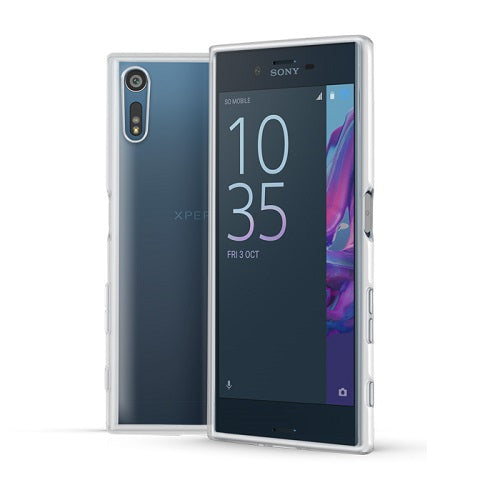 JTL Dual Protection Bumper Case for SONY Xperia XZ - Crystal 4