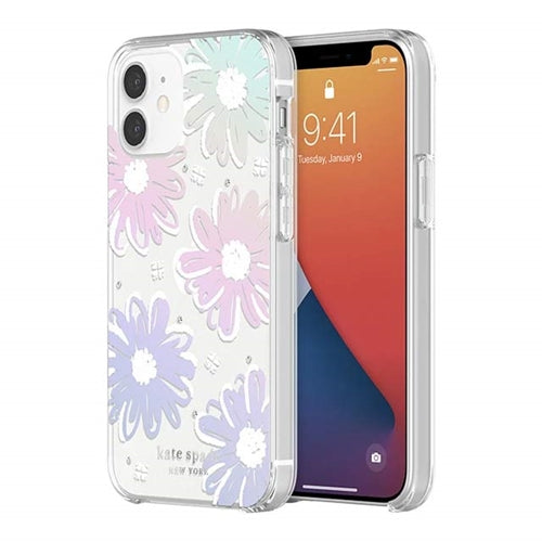 Kate Spade New York iPhone 12 Mini 5.4 inch - Daisy Iridescent 4