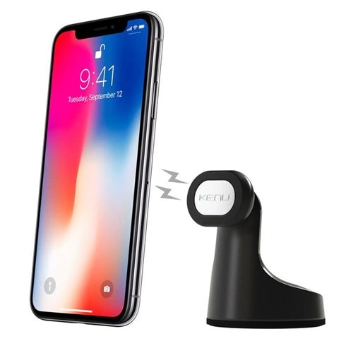 Kenu Airbase Magnetic Premium Dash and Windshield Car Mount - Black 1