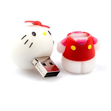 Load image into Gallery viewer, Kitty Flash Thumb Drive USB 2 4GB 4