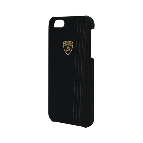 Official License Lamborghini Superleggera iPhone 5 Leather Hard Back Case Black 4