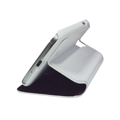 Genuine Lamborghini Leather Wallet Case Samsung Galaxy S 4 IV S4 GT-i9500 White 3