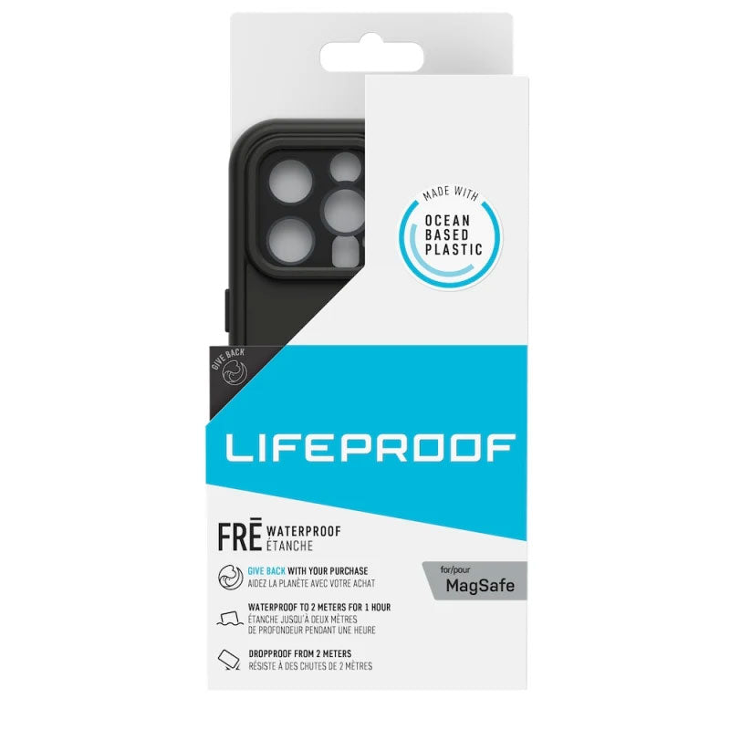 Lifeproof Fre Waterproof Case for Magsafe iPhone 13 Pro Max 6.7 inch - Black