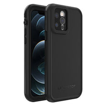 Load image into Gallery viewer, Lifeproof Fre Waterproof Case iPhone 12 PRO Edition 6.1 inch - Black 1