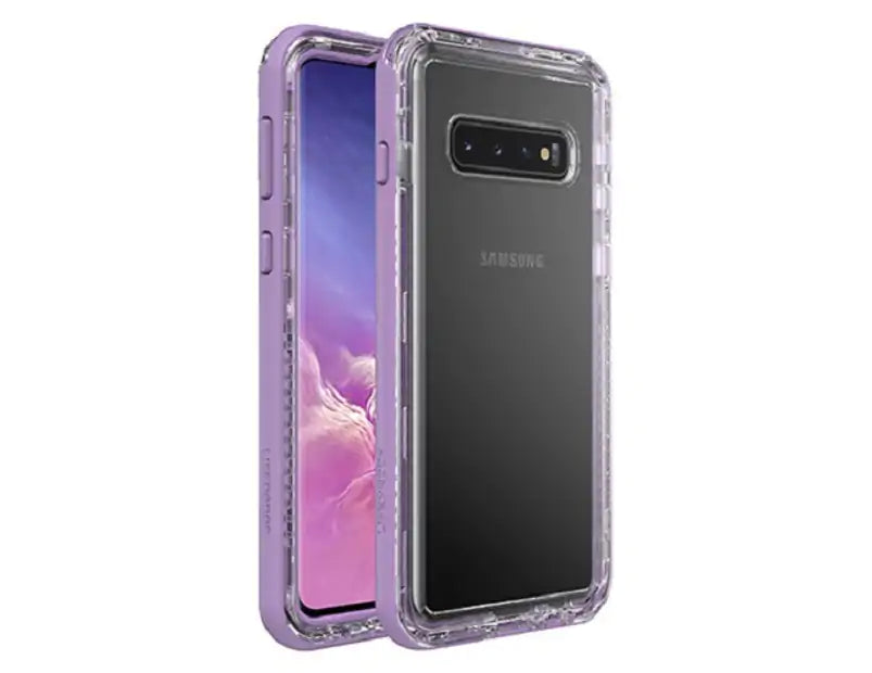 Lifeproof Next (NON Waterproof) Case for Samsung Galaxy S10 - Clear / Purple