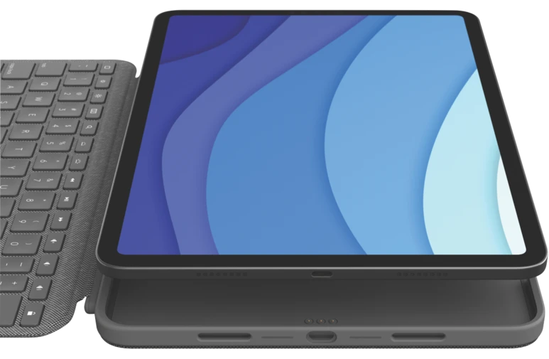 Logitech Combo Touchfor iPad Pro 11 4th/3rd/2nd/1st Gen - Grey