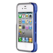 Load image into Gallery viewer, LUXA2 Alum Armor suits Apple iPhone 4 / 4S Stand Case LHA0074-A - Blue / Silver 1