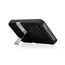 Load image into Gallery viewer, Luxa 2 PH3 Metallic Stand Hard Case for Apple iPhone 4 / 4S Black 4