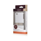 Luxa 2 PH3 Metallic Stand Hard Case for Apple iPhone 4 / 4S White