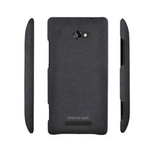 Load image into Gallery viewer, Metal-Slim HTC 8X Windows Smartphone Sandy Coating Hard Plastic Case - Black 3