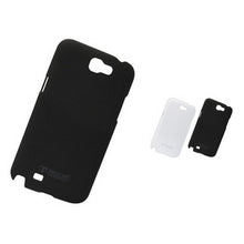 Load image into Gallery viewer, Metal-Slim Sandy Coating Hard Plastic Case for Samsung Galaxy Note 2 II Black 1