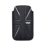 Mini Cooper iPhone 4 / 4S Union Jack Leather Sleeve Case Black