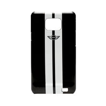 Load image into Gallery viewer, Mini Cooper Stripes Metallic Hard Case Samsung Galaxy S II 2 S2 Black 1