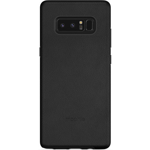 Mophie Charge Force Leather Back Case Galaxy Note 8 - Black