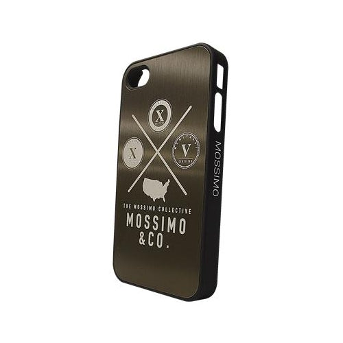 Mossimo Collective Alloy Insert Hardshell Case Apple iPhone 4 / 4S Gun Metal 1