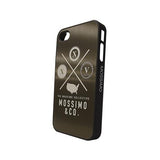Mossimo Collective Alloy Insert Hardshell Case Apple iPhone 4 / 4S Gun Metal
