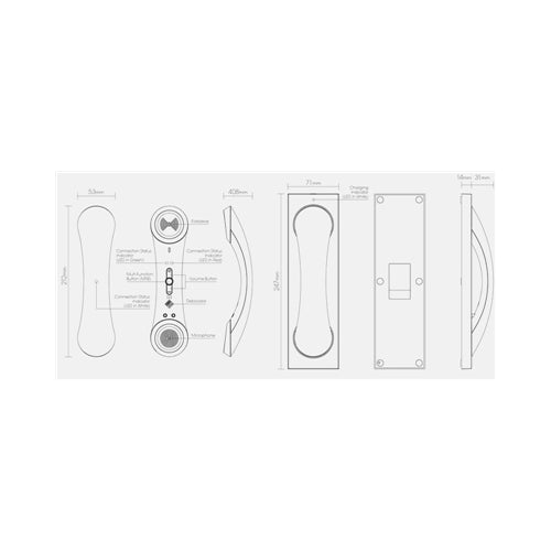 Native Union Moshi MM02T Two Line Handset System 5