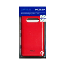 Load image into Gallery viewer, Official Nokia Wireless Charging Shell for Nokia Lumia 820 CC-3041R - Red 4