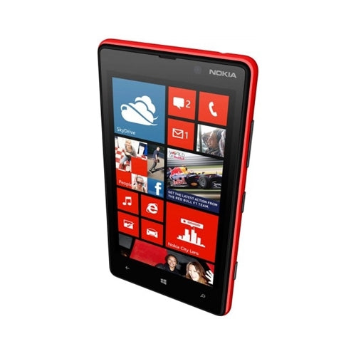 Official Nokia Wireless Charging Shell for Nokia Lumia 820 CC-3041R - Red 2