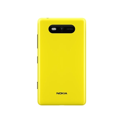 Nokia Xpress On Vanilla Shell Case for Lumia 820 - Yellow High Gloss 1