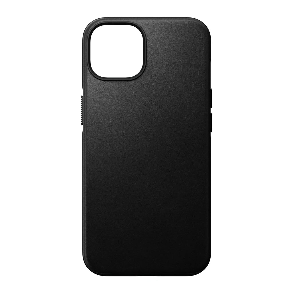Nomad Modern Leather Case - iPhone 15 Plus - Black