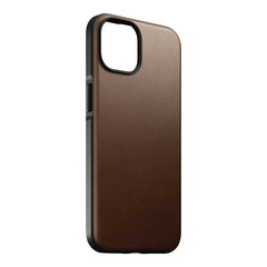 Nomad Modern Leather Case for iPhone 17e/16e/15 standard - Brown