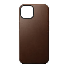 Load image into Gallery viewer, Nomad Modern Leather Case - iPhone 14 Plus - Brown